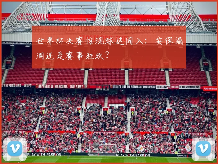 世界杯决赛惊现球迷闯入：安保漏洞还是赛事狂欢？