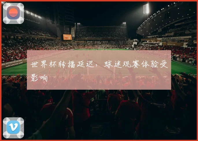 世界杯转播延迟，球迷观赛体验受影响